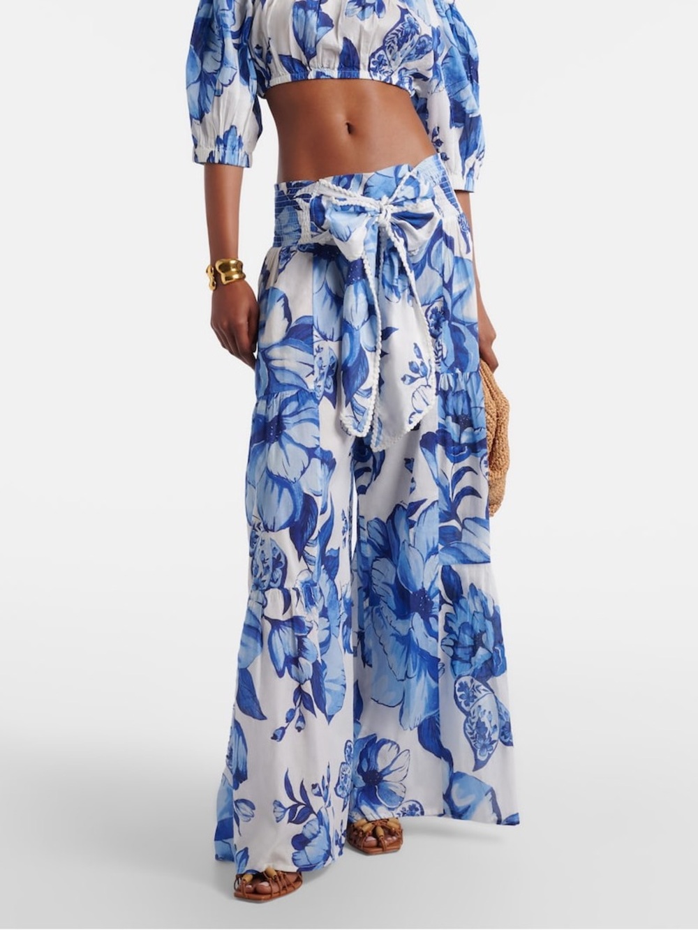 Farm Rio: PORCELAIN CHITA PANT